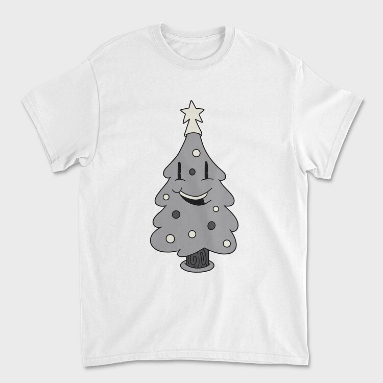 Tricou Barbati (Unisex), Retro Cartoon Christmas 1