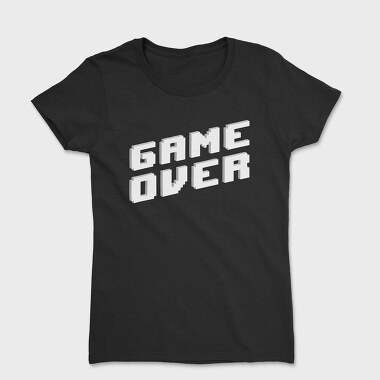 Retro Game Over, Tricou Femei