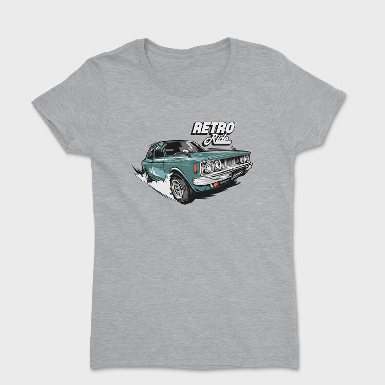 Tricou Femei, Retro Ride