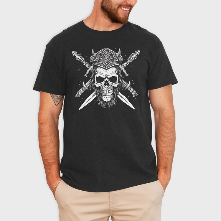 Skull Sword, Tricou Barbati (Unisex)