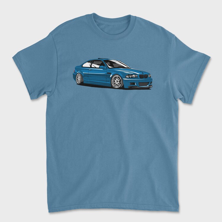 Bmw E46 M3, Tricou Barbati (Unisex)