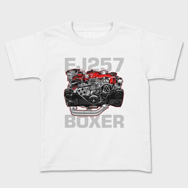 EJ257 BOXER, Tricou Copii