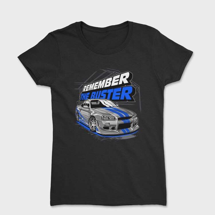 Tricou Femei, GTR R34 2 Fast 2 Furious