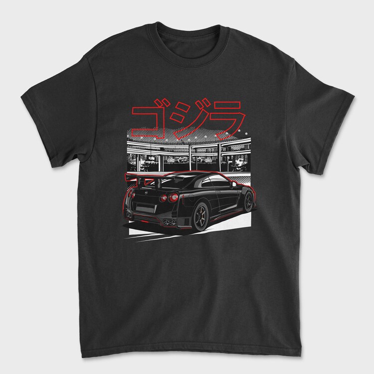 Tricou Barbati (Unisex), GTR R35 Back