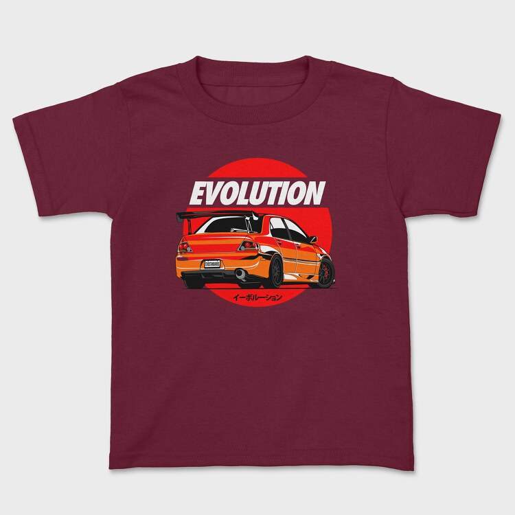 Lancer Evo 9, Tricou Copii