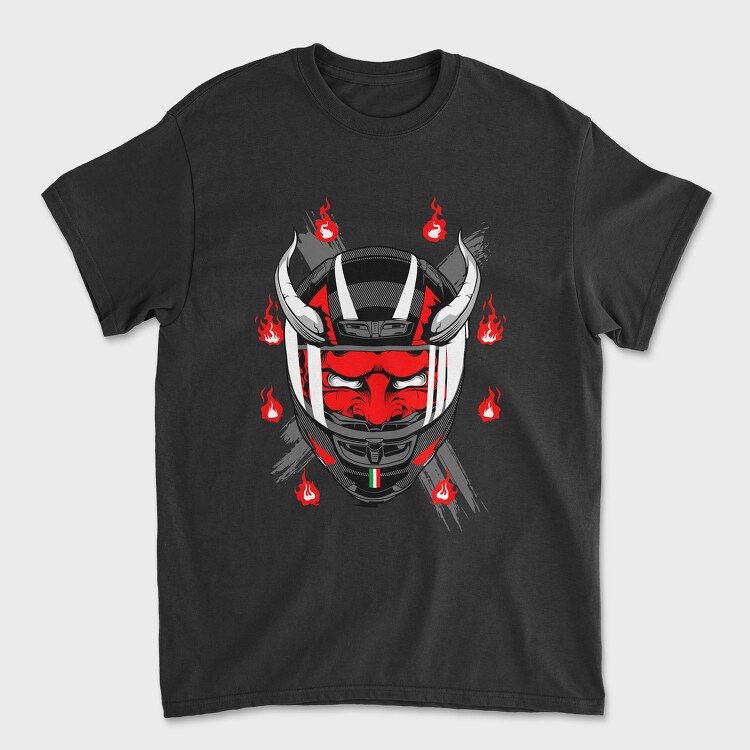 Oni Helmet, Tricou Barbati (Unisex)