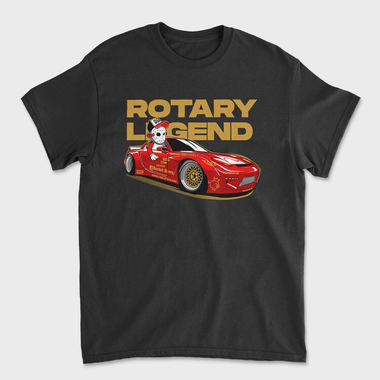 ROTARY LEGEND, Tricou Barbati (Unisex)