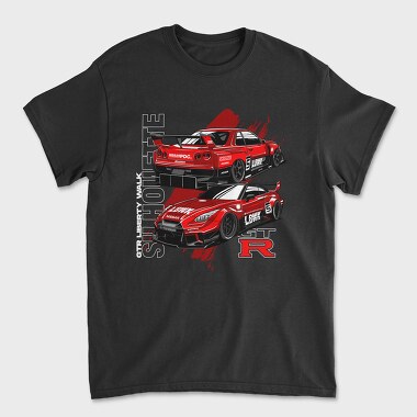 Silhouette GTR, Tricou Barbati (Unisex)