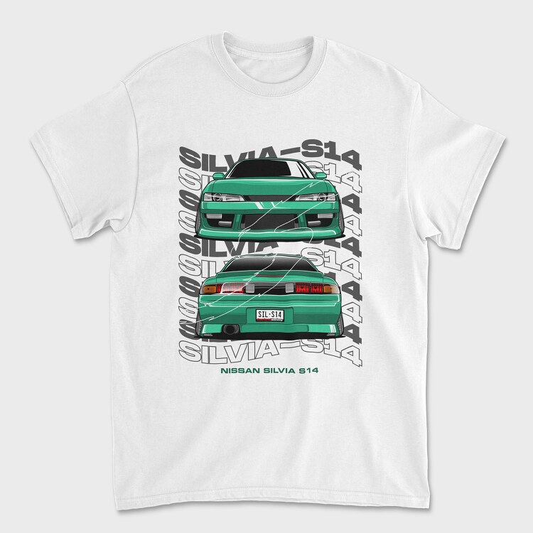 Silvia S14, Tricou Barbati (Unisex)