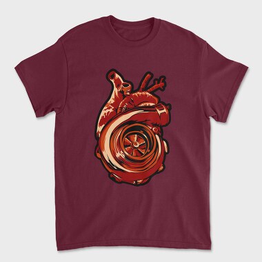 TURBO HEARTS, Tricou Barbati (Unisex)