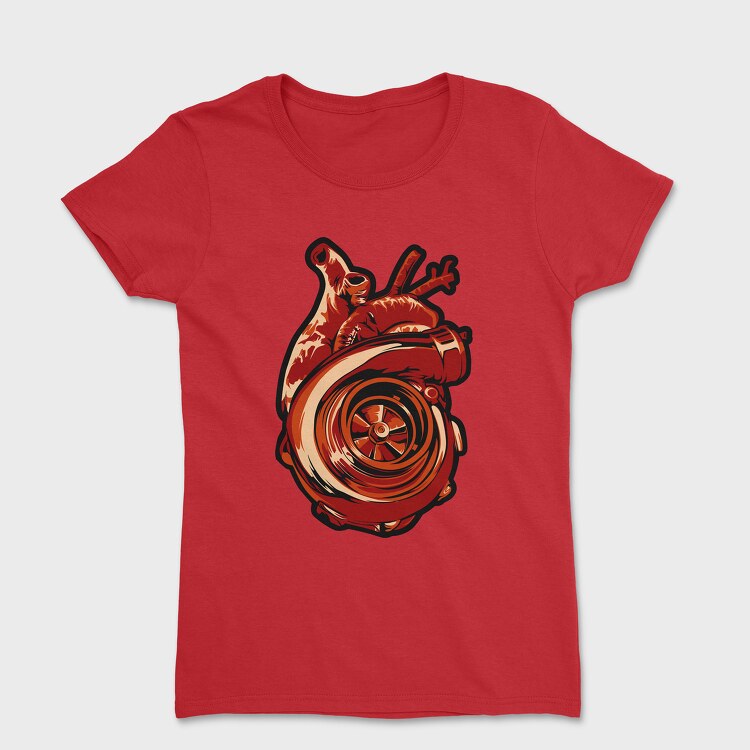 TURBO HEARTS, Tricou Femei