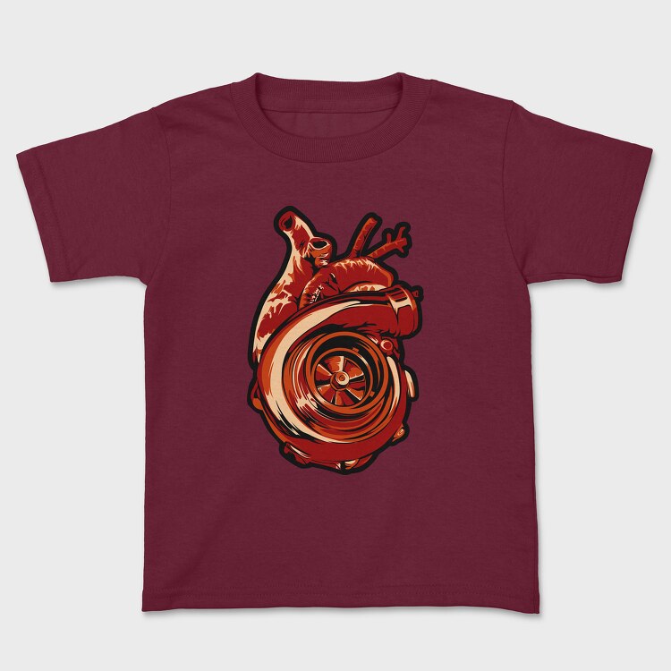 Tricou Copii, TURBO HEARTS