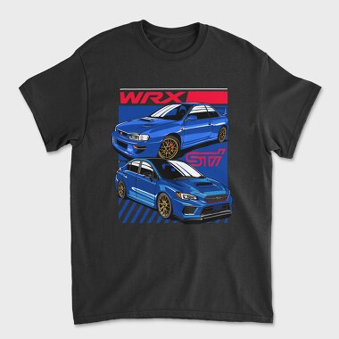 WRX STI 2, Tricou Barbati (Unisex)