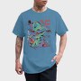 Psychedelic Japanese 06, Tricou Barbati (Unisex)