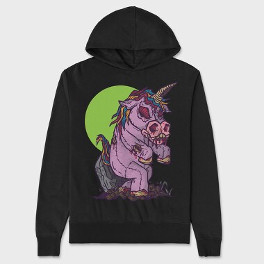 Zombie Unicorn Toy, Hanorac Oversize Barbati (Unisex)