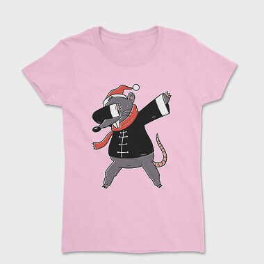 Tricou Femei, Chinese Rat Christmas