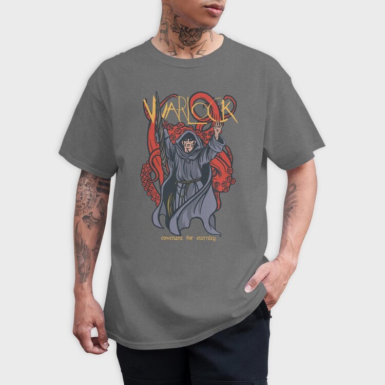 Warlock, Tricou Barbati (Unisex)