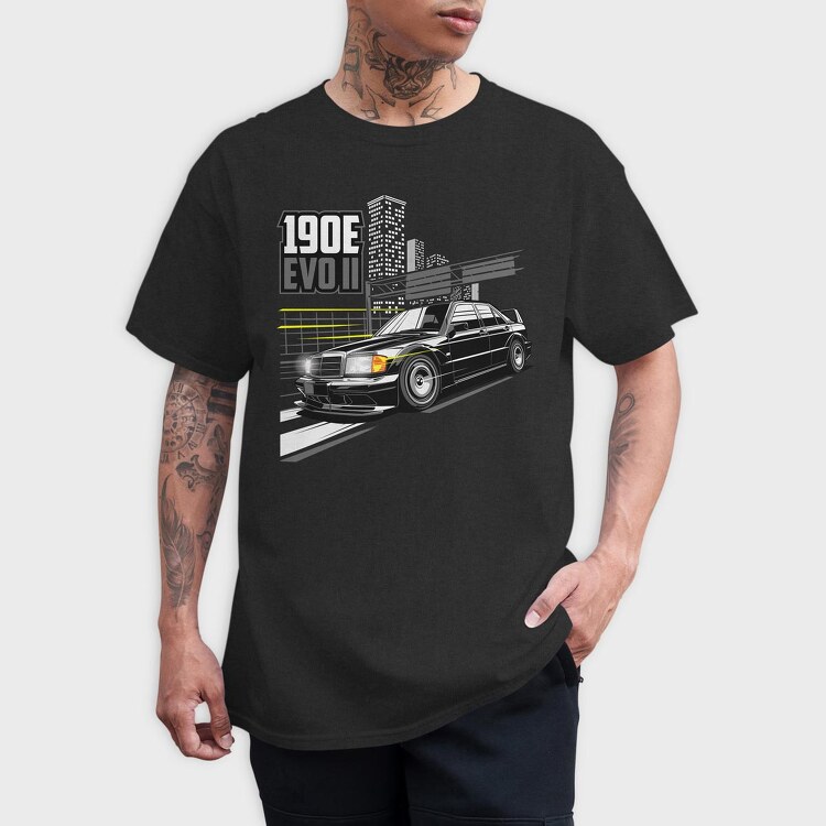 E190 AMG EVO 2, Tricou Barbati (Unisex)