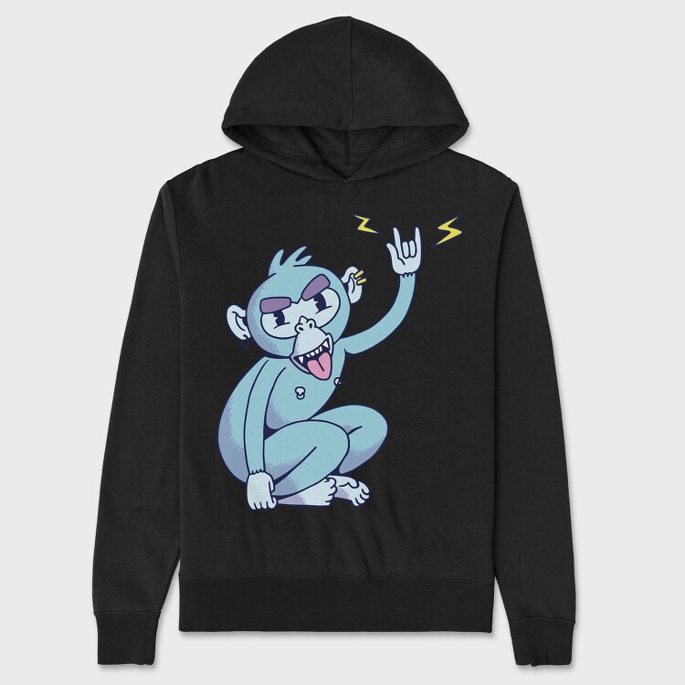 Rock Monkey, Hanorac Oversize Barbati (Unisex)