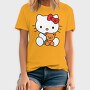 Cartoon Retro Hello Kitty 5, Tricou Barbati (Unisex)