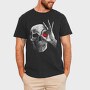 Skull Face, Tricou Barbati (Unisex)