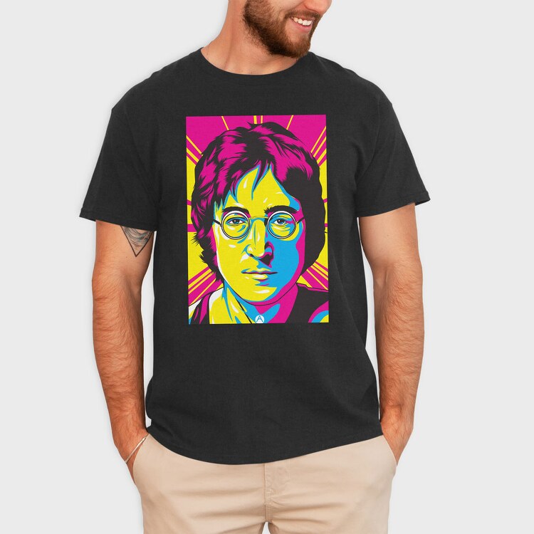 John Lennon 2, Tricou Barbati (Unisex)