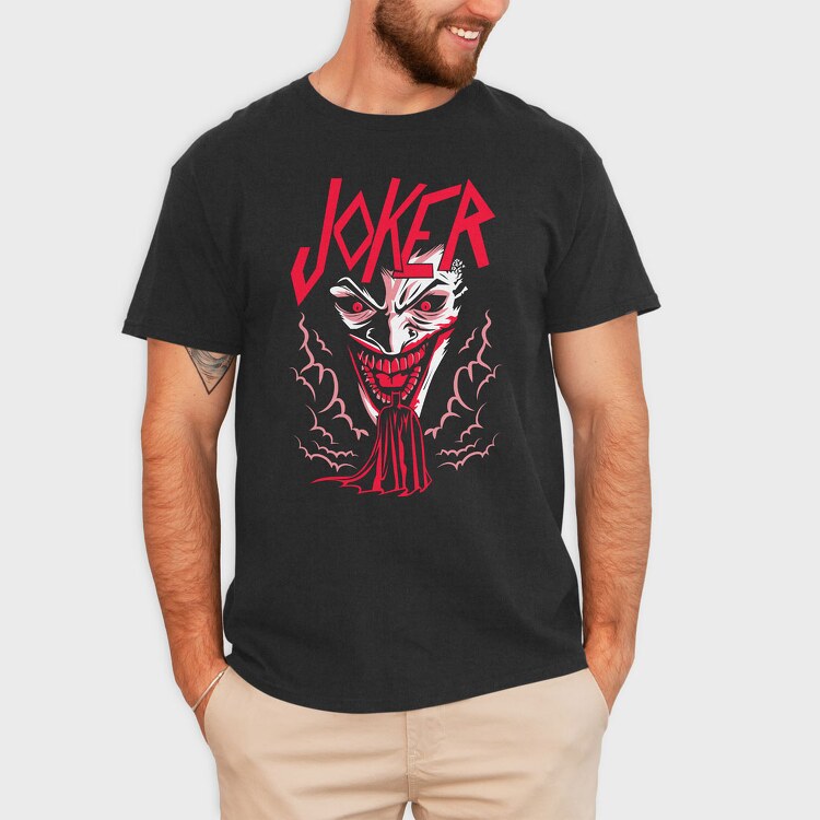 Joker 10, Tricou Barbati (Unisex)