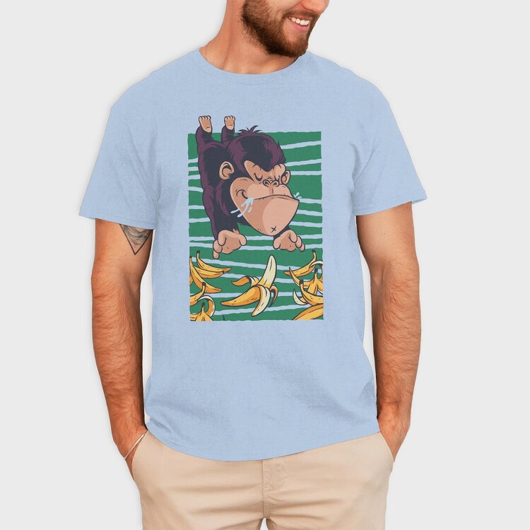 Gorilla Banana, Tricou Barbati (Unisex)