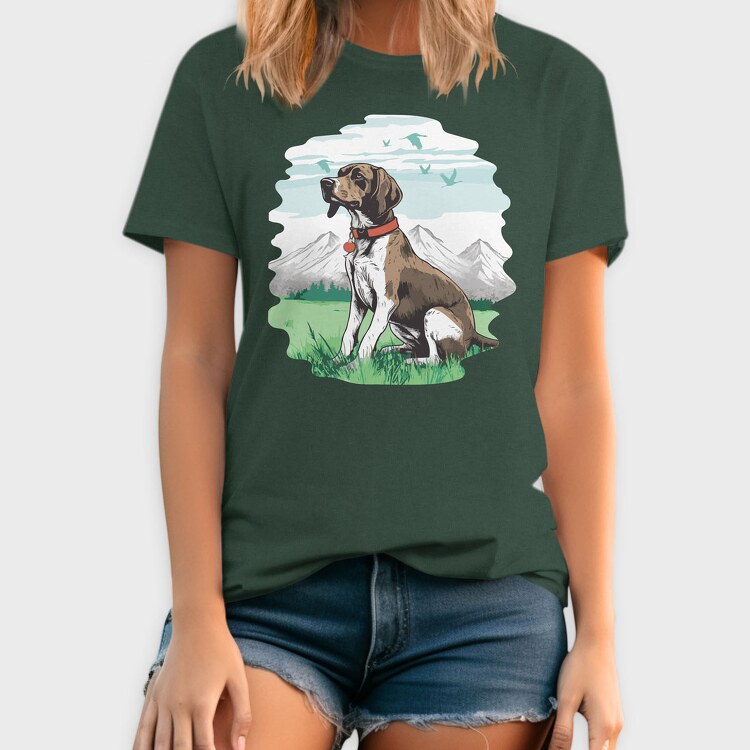 Hound Dog Mountains, Tricou Barbati (Unisex)