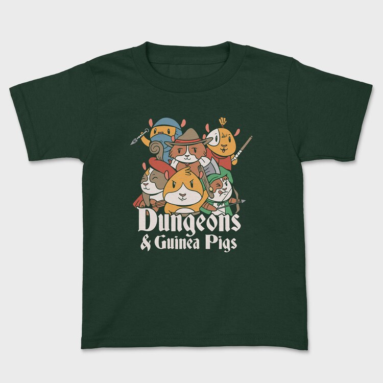 Dungeons And Guinea Pigs, Tricou Copii