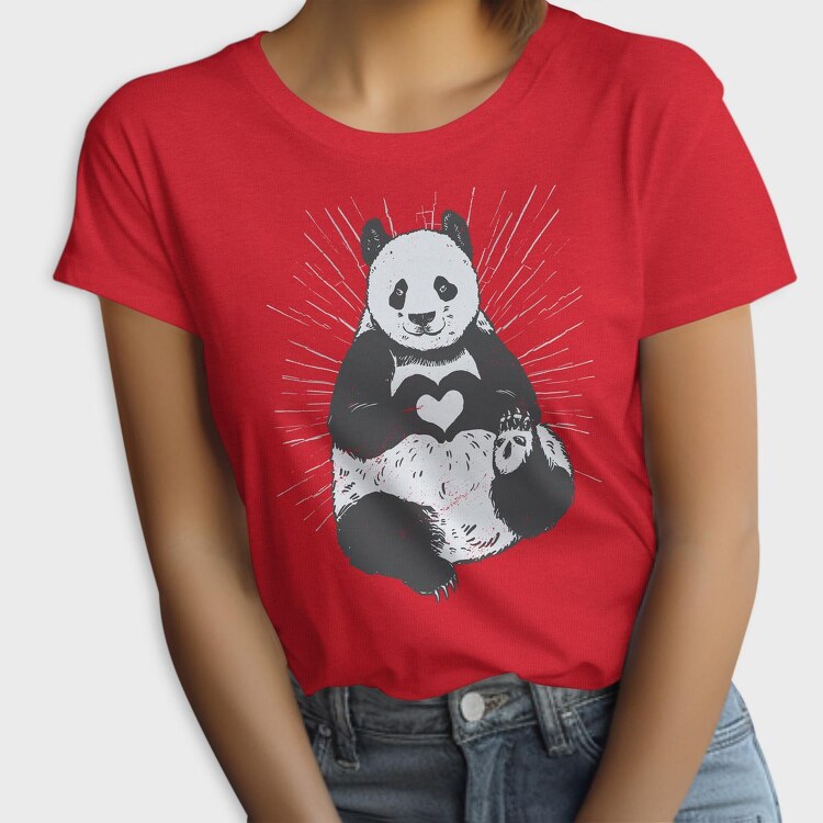 Panda Heart, Tricou Femei