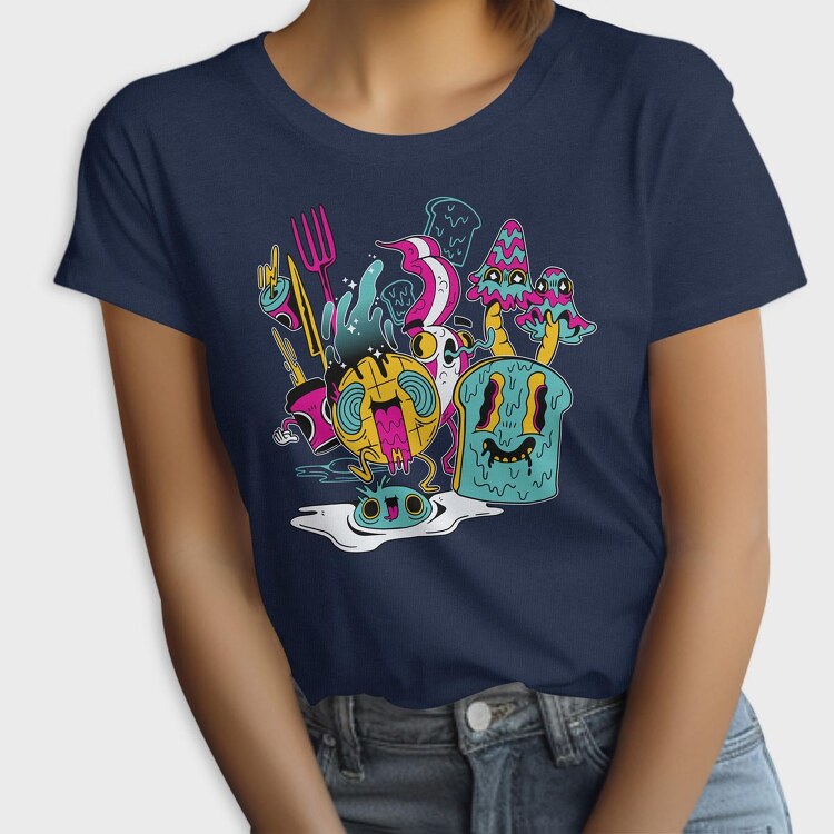 Psychedelic Breakfast, Tricou Femei