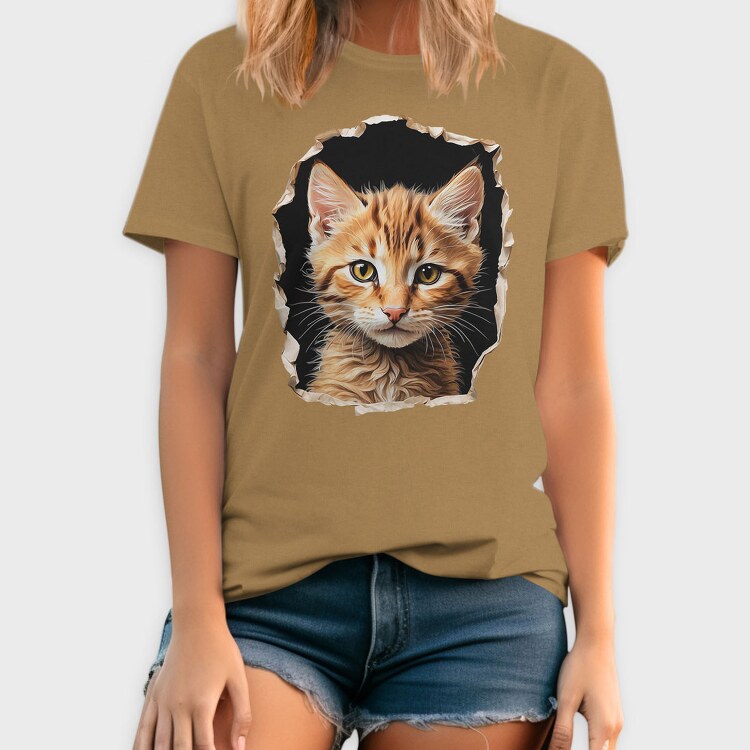 Cute Kitty, Tricou Barbati (Unisex)