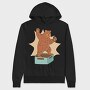 Bear Beer, Hanorac Oversize Barbati (Unisex)