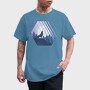 Howling Wolf Hexagon, Tricou Barbati (Unisex)