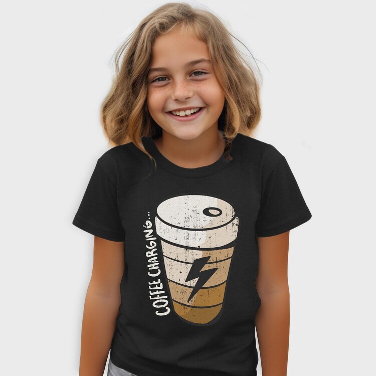 Coffee Charging, Tricou Copii