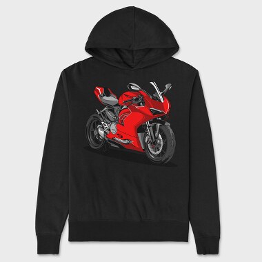 Ducati Panigale V2, Hanorac Oversize Barbati (Unisex)