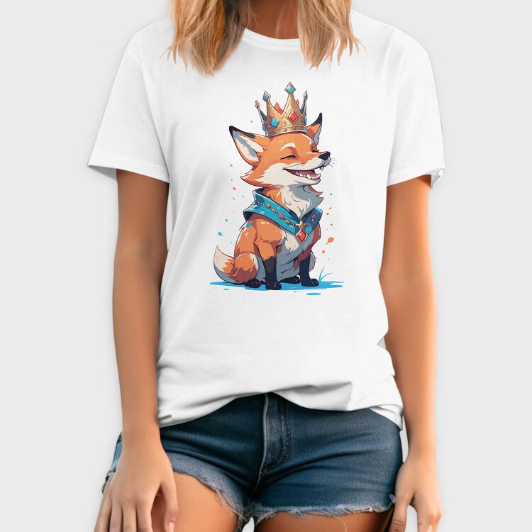 Fox Crown, Tricou Barbati (Unisex)