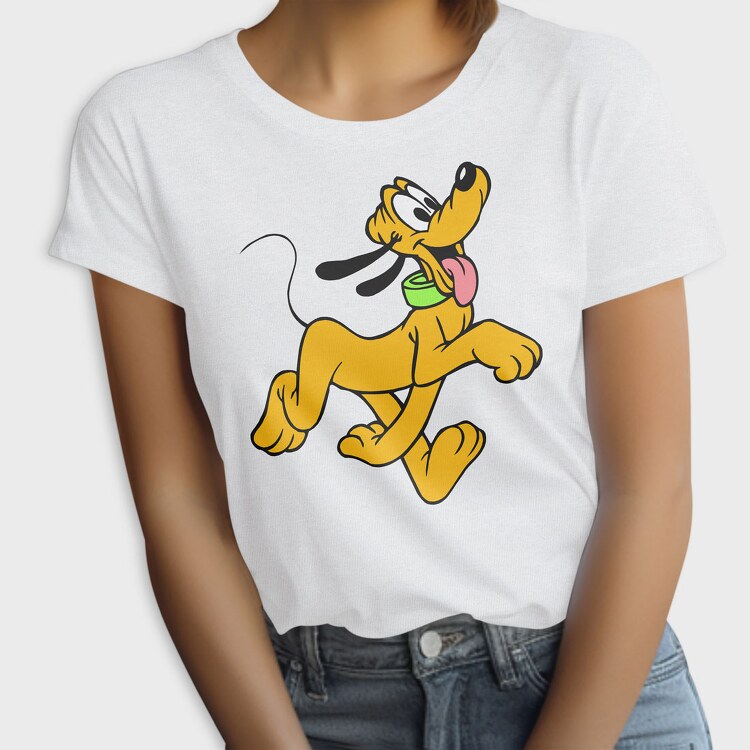 Cartoon Retro Pluto 2, Tricou Femei