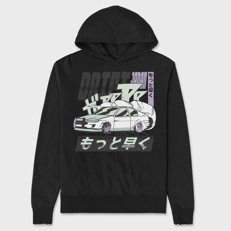 Driftcar, Hanorac Oversize Barbati (Unisex)