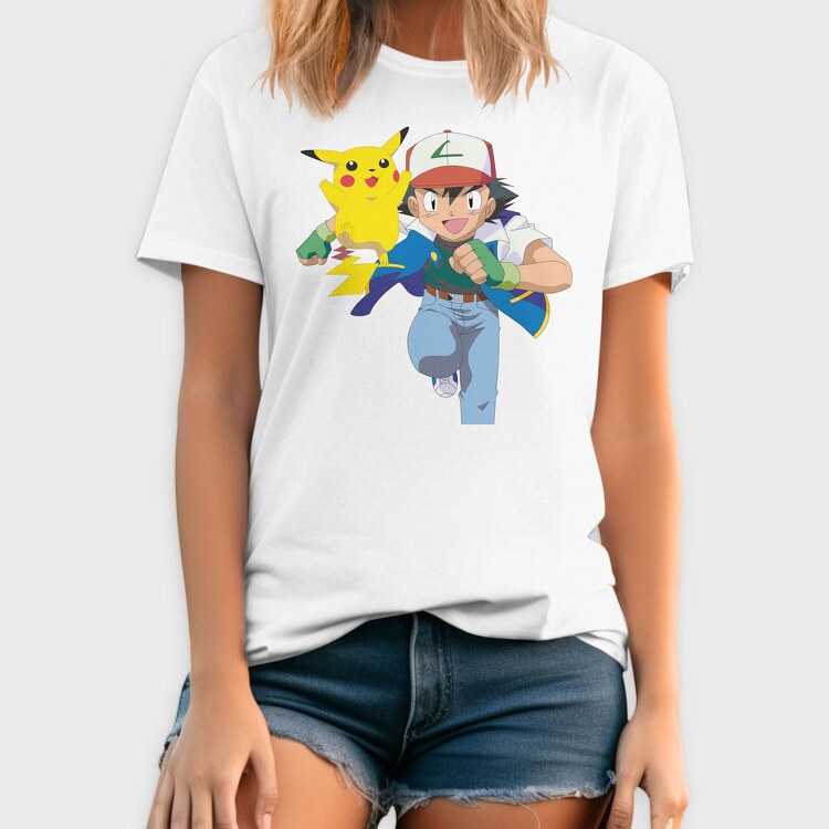 Cartoon Retro Pokemon 2, Tricou Barbati (Unisex)