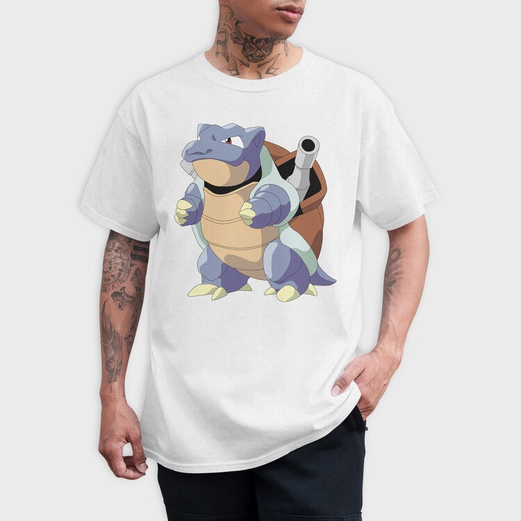 Cartoon Retro Pokemon 5, Tricou Barbati (Unisex)