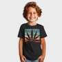 Cannabis Retro Design, Tricou Copii