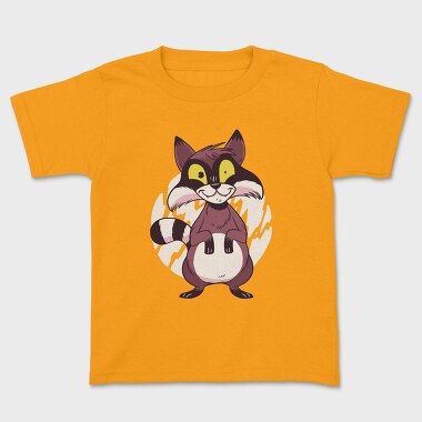 Tricou Copii, Racoon Cartoon