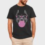 Husky Sungalsses Bubblegum Monochrome, Tricou Barbati (Unisex)