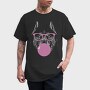 Husky Sungalsses Bubblegum Monochrome, Tricou Barbati (Unisex)