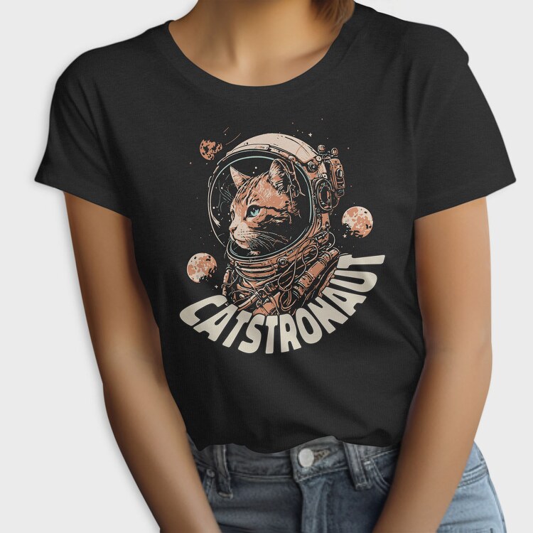Catstronaut, Tricou Femei