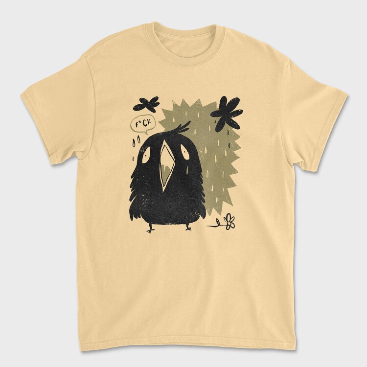 Moody Birds, Tricou Barbati (Unisex)