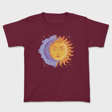 Moon and Sun Color, Tricou Copii