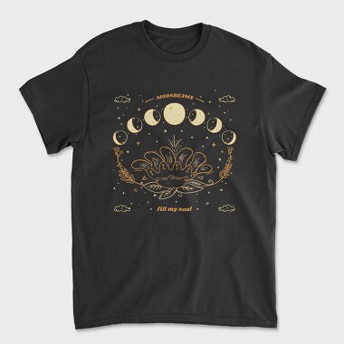 Moonbeams Fill My Soul, Tricou Barbati (Unisex)